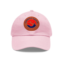  Chill Stitch Apparel Logo Leather Patch Baseball Cap  | Chill Stitch Clothing