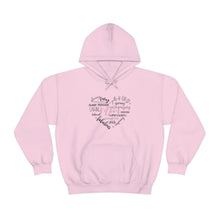  Chill Stitch – Mom Heart Descriptions - Unisex Hooded Hoodie Sweatshirt – Embrace Your Vibe