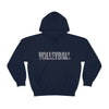 Chill Stitch – Volleyball Sport - Unisex Hooded Hoodie Sweatshirt – Embrace Your Vibe