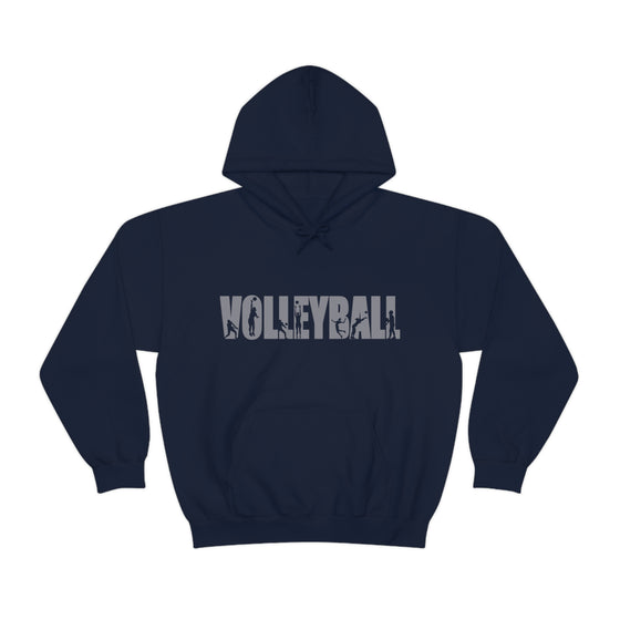 Chill Stitch – Volleyball Sport - Unisex Hooded Hoodie Sweatshirt – Embrace Your Vibe