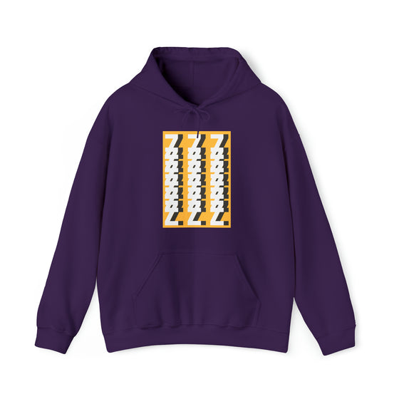 Abstract Shapes V1 Horizontal Scribe | Abstract | Minimalist | Modern  Unisex Hooded Hoodie Sweatshirt | Embrace Your Vibe