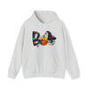 Halloween Sweatshirt | Boo Eyeball | Unisex Hooded Hoodie Sweatshirt