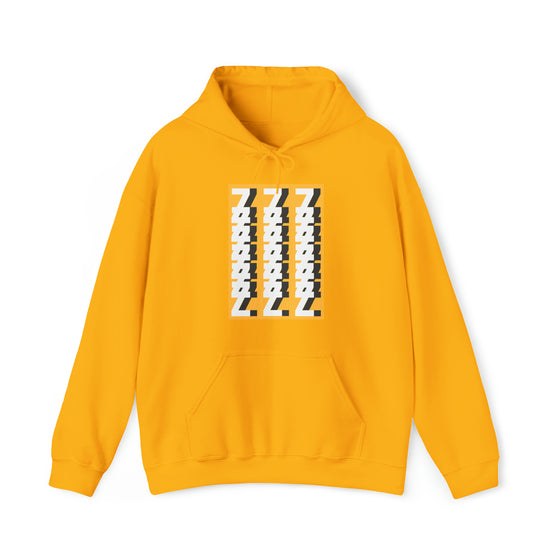 Abstract Shapes V1 Horizontal Scribe | Abstract | Minimalist | Modern  Unisex Hooded Hoodie Sweatshirt | Embrace Your Vibe