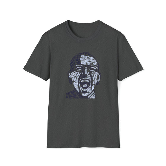 Chester Bennington Shirt | Unisex Soft Style Tee T-Shirt | Calligram Word Design