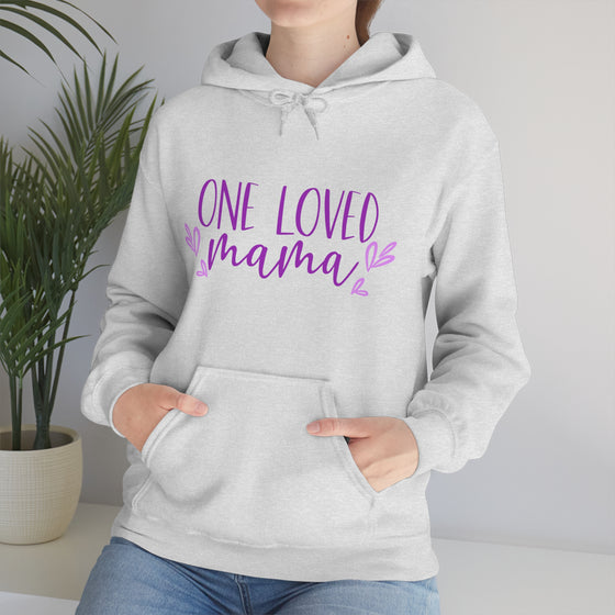 Chill Stitch – One Loved Mamma - Unisex Hooded Hoodie Sweatshirt – Embrace Your Vibe