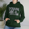 Bike Shirt | MTB Mountain Bike Biking Down Hill | Unisex Hooded Hoodie Sweatshirt