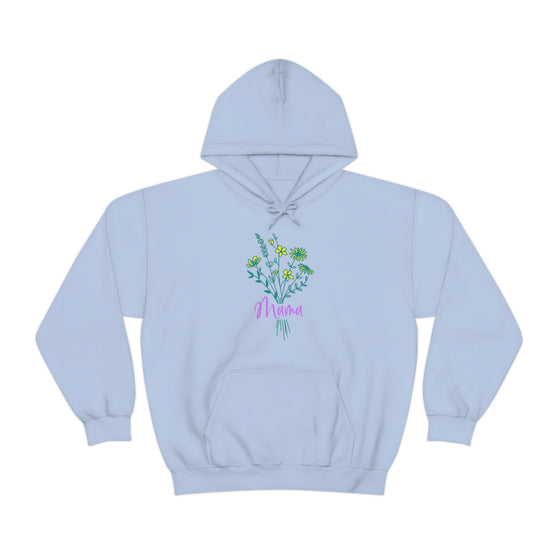 Chill Stitch – Wildflower Bouquet Mama - Unisex Hooded Hoodie Sweatshirt – Embrace Your Vibe