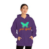 Chill Stitch – Free Spirit Butterfly - Unisex Hooded Hoodie Sweatshirt – Embrace Your Vibe