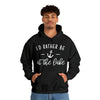 Rather Be at Lake Boating Sweatshirt | Unisex Hooded Hoodie Sweatshirt