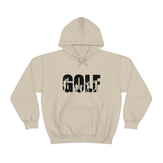 Chill Stitch – Golf Sport - Unisex Hooded Hoodie Sweatshirt – Embrace Your Vibe