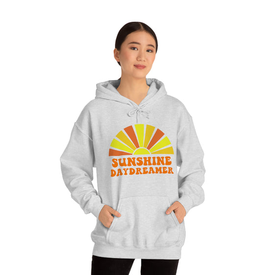Chill Stitch – Sunshine Day Dreamer - Unisex Hooded Hoodie Sweatshirt – Embrace Your Vibe
