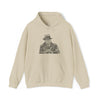 Al Capone | Unisex Hooded Hoodie Sweatshirt | Embrace Your Vibe | Calligram Word Design