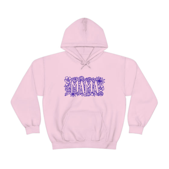 Flower Lattice Mama Sweatshirt | Unisex Hooded Hoodie Sweatshirt