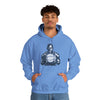 Michael Jordan Basketball | Unisex Hooded Hoodie Sweatshirt  | Calligram Word Design