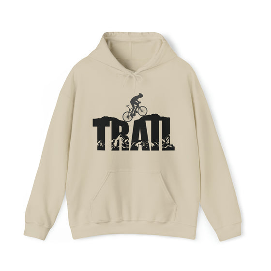 Bike Sweatshirt | MTB Trail Ride Mountain Biking Bike | Unisex Hooded Hoodie Sweatshirt