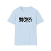 Hockey Shirt | Sporting Athlete Silhouettes | Unisex Soft Style T-Shirt