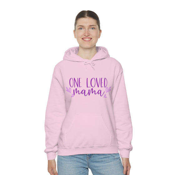 Chill Stitch – One Loved Mamma - Unisex Hooded Hoodie Sweatshirt – Embrace Your Vibe