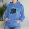 Mandala Sea Turtle Sweatshirt | Unisex Hooded Hoodie Sweatshirt