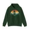 Bike Sweatshirt | MTB Mountain Bike Sunset Sunrise | Unisex Hooded Hoodie Sweatshirt