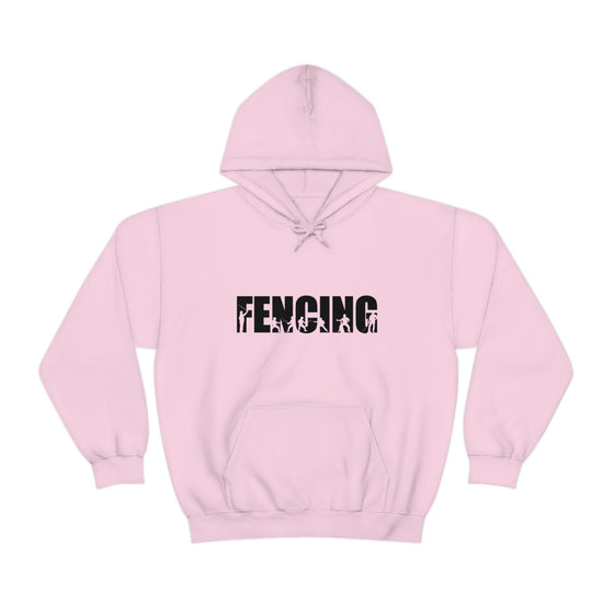 Fencing Sport Sweatshirt | Unisex Hooded Hoodie Sweatshirt