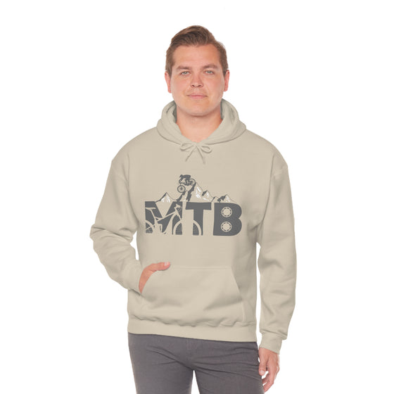 Chill Stitch – MTB Mountain Bike Mountains - Unisex Hooded Hoodie Sweatshirt – Embrace Your Vibe