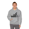 Bike Sweatshirt | MTB Mountain Bike Ride Biking | Unisex Hooded Hoodie Sweatshirt