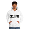 Chill Stitch – Skiing Sport - Unisex Hooded Hoodie Sweatshirt – Embrace Your Vibe