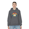 Chill Stitch – VW Van Mountains - Unisex Hooded Hoodie Sweatshirt – Embrace Your Vibe