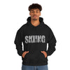 Chill Stitch – Skiing Sport - Unisex Hooded Hoodie Sweatshirt – Embrace Your Vibe