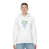 Chill Stitch – Wildflower Bouquet Mama - Unisex Hooded Hoodie Sweatshirt – Embrace Your Vibe