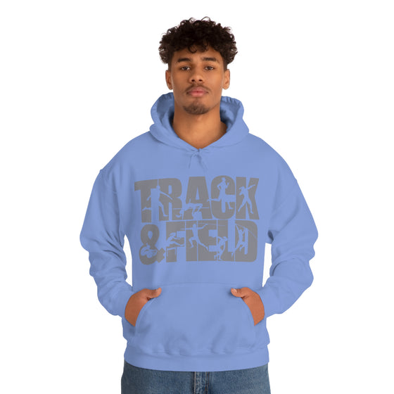 Chill Stitch – Track & Field Sport - Unisex Hooded Hoodie Sweatshirt – Embrace Your Vibe