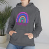 Chill Stitch – Mom Life Rainbow - Unisex Hooded Hoodie Sweatshirt – Embrace Your Vibe