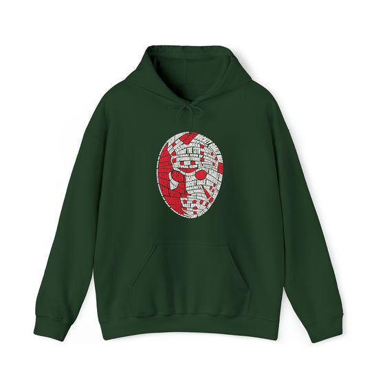 Jason  Friday  Halloween | Unisex Hooded Hoodie Sweatshirt | Embrace Your Vibe | Calligram Word Design