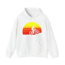  Bike Sweatshirt | MTB Mountain Bike Sunrise Ride | Unisex Hooded Hoodie Sweatshirt