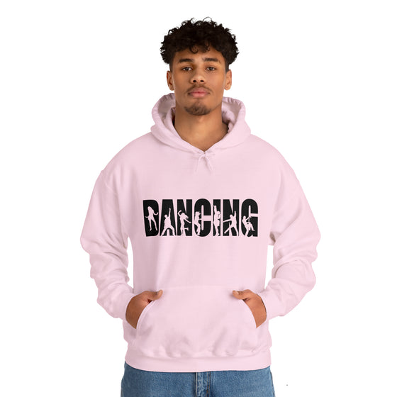 Dancing Dance Sweatshirt | Silhouette Sports Name | Unisex Hooded Hoodie Sweatshirt