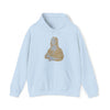 Mona Lisa France | Unisex Hooded Hoodie Sweatshirt  | Calligram Word Design