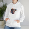 Sweatshirt | Highland Cow Watercolor V2  Western | Unisex Hooded Hoodie Sweatshirt