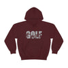 Chill Stitch – Golf Sport - Unisex Hooded Hoodie Sweatshirt – Embrace Your Vibe