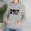 Chill Stitch – Golf Sport - Unisex Hooded Hoodie Sweatshirt – Embrace Your Vibe