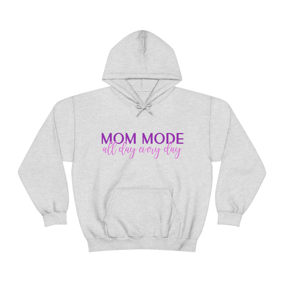 Chill Stitch – Mom Mode All Day - Unisex Hooded Hoodie Sweatshirt – Embrace Your Vibe