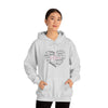 Chill Stitch – Mom Heart Descriptions - Unisex Hooded Hoodie Sweatshirt – Embrace Your Vibe