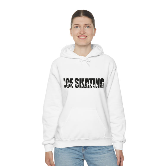 Chill Stitch – Ice Skating Sport - Unisex Hooded Hoodie Sweatshirt – Embrace Your Vibe