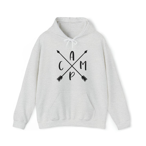 Camp Arrows Camping Beach Life | Unisex Hooded Hoodie Sweatshirt | Chill Stitch Clothing