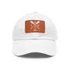 Lake Life Hat | Leather Patch Baseball Cap