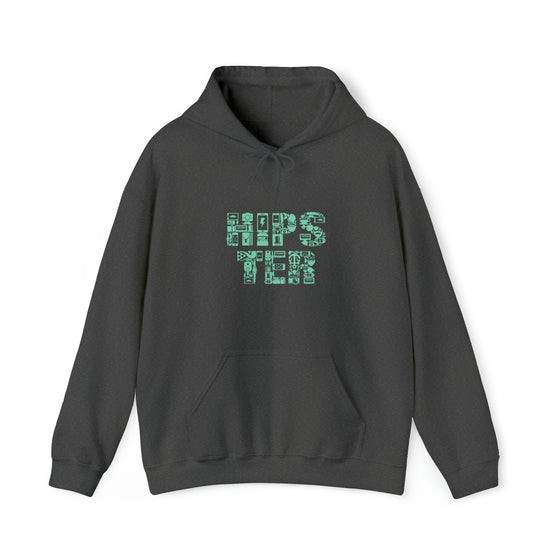 Hipster Sweatshirt  | Abstract Unisex Hooded Hoodie Sweatshirt
