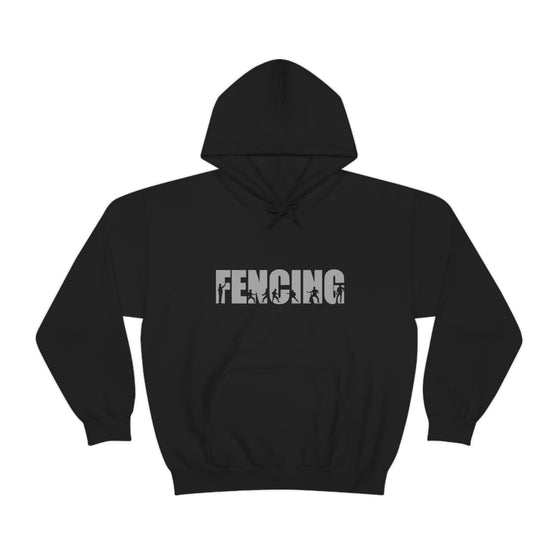 Fencing Sport Sweatshirt | Unisex Hooded Hoodie Sweatshirt