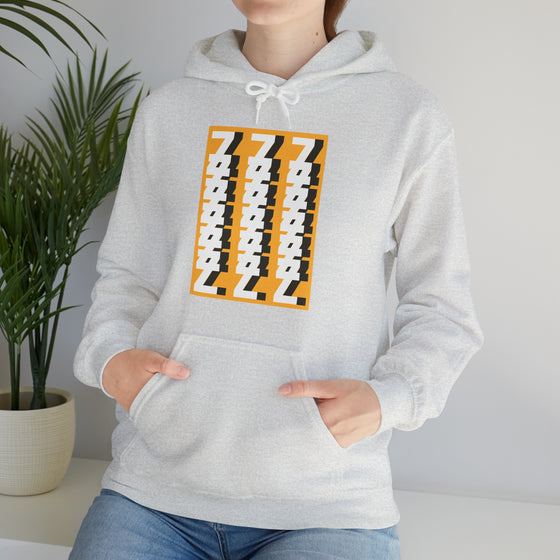 Abstract Shapes V1 Horizontal Scribe | Abstract | Minimalist | Modern  Unisex Hooded Hoodie Sweatshirt | Embrace Your Vibe