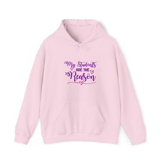 Teacher Sweatshirt | Students Are Reason | Unisex Hooded Hoodie Sweatshirt