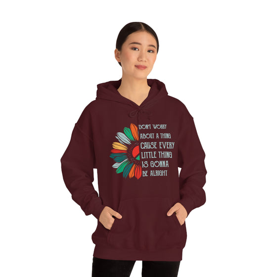 Don’t Worry About a Thing Sweatshirt | Unisex Hooded Hoodie Sweatshirt