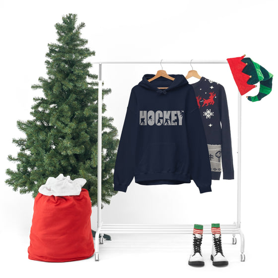 Chill Stitch – Hockey Sport - Unisex Hooded Hoodie Sweatshirt – Embrace Your Vibe